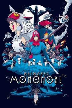 Princess Mononoke (1997) Full Movie Dual Audio [Hindi-Japanese] BluRay ESubs 1080p 720p 480p Download