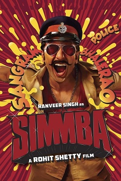 Simmba (2018) Hindi Full Movie BluRay ESubs 1080p 720p 480p Download
